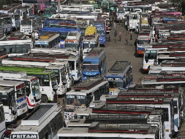Private bus services on Jammu-Pathankot highway resume after transporters temporarily call off strike Private bus services on Jammu-Pathankot highway resume after transporters temporarily call off strike