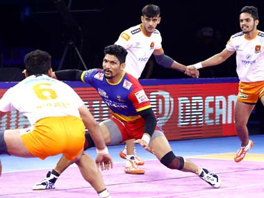 Pro Kabaddi 2019: UP Yoddha continue impressive run with hard-fought victory over Puneri Paltan Pro Kabaddi 2019: UP Yoddha continue impressive run with hard-fought victory over Puneri Paltan