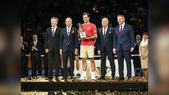 Swiss Indoors Basel 2019: Roger Federer beats Alex de Minaur in straight sets to win 10th hometown title