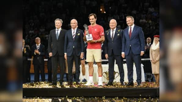 Swiss Indoors Basel 2019: Roger Federer beats Alex de Minaur in straight sets to win 10th hometown title