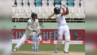 India vs South Africa: Rohit Sharma's maiden ton as opener powers hosts to 202/0 as rain forces early stumps on Day 1