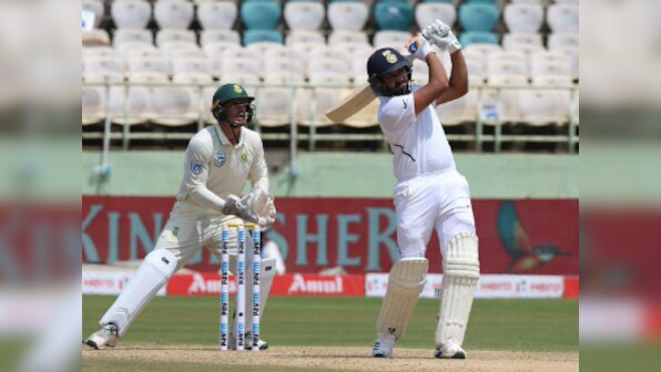 India vs South Africa: Rohit Sharma's maiden ton as opener powers hosts to 202/0 as rain forces early stumps on Day 1
