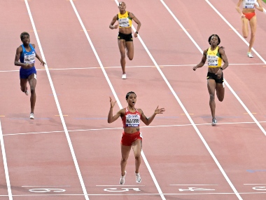World Athletics Championships 2019: Salwa Eid Naser creates history, becomes first Asian to win women's 400 meters World Athletics Championships 2019: Salwa Eid Naser creates history, becomes first Asian to win women's 400 meters