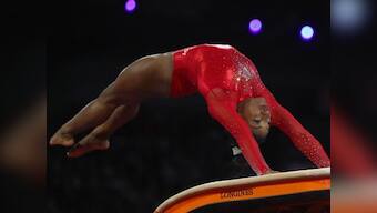 World Gymnastics Championships 2019: Simone Biles wins vault to claim 17th title and equal all-time record of 23 medals
