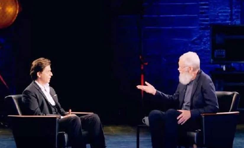 Shah Rukh Khan and David Letterman | Youtube Screengrab
