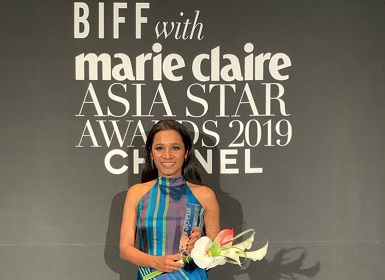 Tannishtha Chatterjee bags Asian Star Award for her directorial debut Roam Rome Mein at Busan Film Festival Tannishtha Chatterjee bags Asian Star Award for her directorial debut Roam Rome Mein at Busan Film Festival
