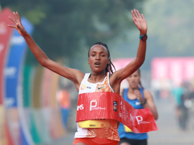 Airtel Delhi Half Marathon 2019: Tsehay Gemechu, Yelamzerf Yehualaw smash women's course record; Andamlak Belihu retains title Airtel Delhi Half Marathon 2019: Tsehay Gemechu, Yelamzerf Yehualaw smash women's course record; Andamlak Belihu retains title