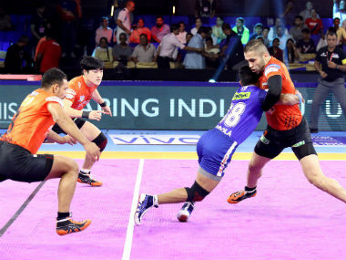 Pro Kabaddi 2019: Haryana Steelers go down fighting against U Mumba in tight encounter Pro Kabaddi 2019: Haryana Steelers go down fighting against U Mumba in tight encounter