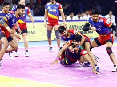 Pro Kabaddi 2019: UP Yoddha wrap up home leg with commanding 45-33 win over Bengaluru Bulls Pro Kabaddi 2019: UP Yoddha wrap up home leg with commanding 45-33 win over Bengaluru Bulls