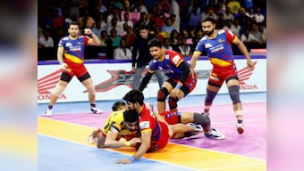 Pro Kabaddi 2019 Highlights, UP Yoddha vs Bengaluru Bulls in Greater Noida: UP Yoddha end home leg with 45-33 win