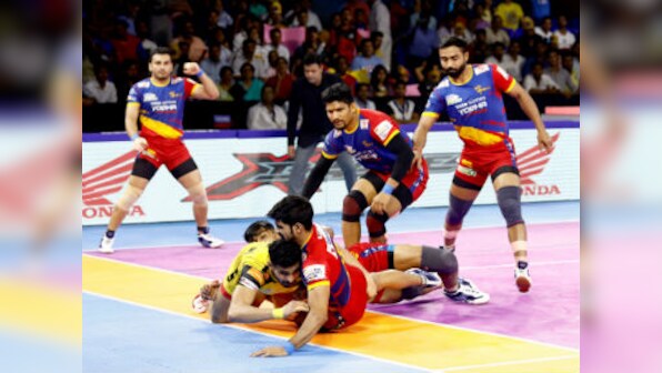 Pro Kabaddi 2019 Highlights, UP Yoddha vs Bengaluru Bulls in Greater Noida: UP Yoddha end home leg with 45-33 win