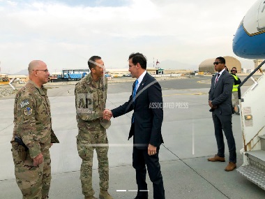 US defence secretary Mark Esper visits Afghanistan to make firsthand assessment of America's longest war US defence secretary Mark Esper visits Afghanistan to make firsthand assessment of America's longest war