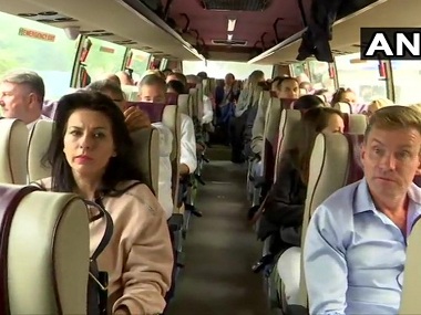 European lawmakers visit Kashmir updates: Congress, PDP, NC slam Centre for rolling out red carpet to EU MPs European lawmakers visit Kashmir updates: Congress, PDP, NC slam Centre for rolling out red carpet to EU MPs
