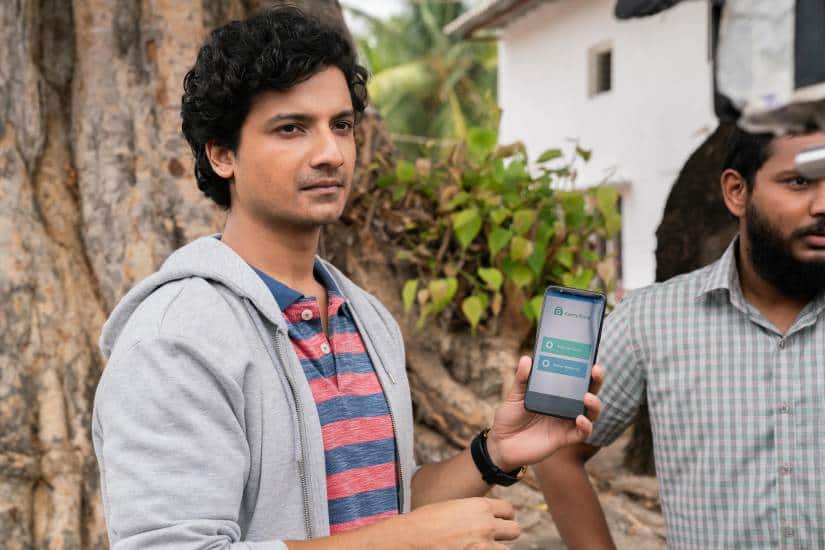 Priyanshu Painyuli in Upstarts. Netflix