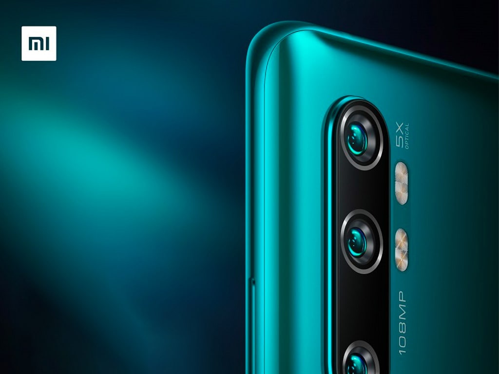 The Mi CC9 Pro teaser reveals four rear cameras, at least one of which is a 108 MP unit. Image: XIaomi