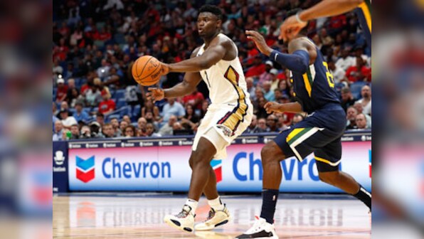 NBA: Zion Williamson continues pre-season hot-streak as Pelicans beat Jazz; Giannis Antetokounmpo powers Bucks to victory