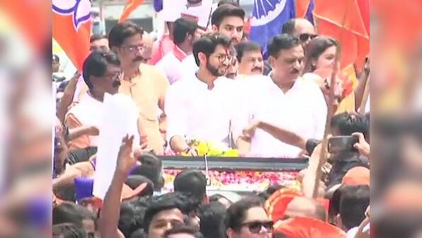 Aaditya Thackeray files nomination from Mumbai's Worli seat amid much pomp and show, but stays mum on chief ministerial ambitions