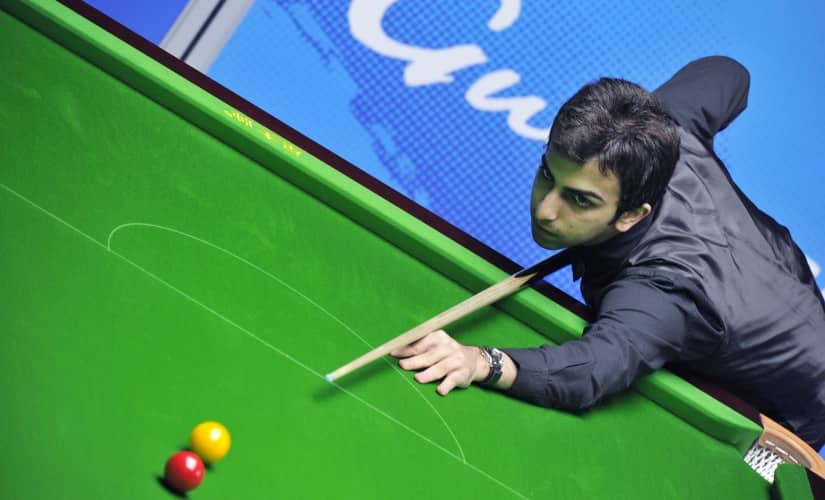 Pankaj Advani competes during the men’s English billiards singles final at the 16th Asian Games in Guangzhou on November 14, 2010. To go with his 23 world titles, Advani has also won two gold medals at the Asian Games in 2006 and 2010