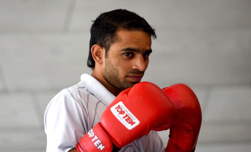 Amit Panghal will be leading India’s challenge at the Olympics Qualifiers in Wuhan, China next year. AFP