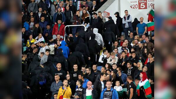 UEFA Euro Qualifiers 2020: Five more Bulgarian fans detained by police in connection to racist chants made during England clash