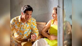 Coolie No 1: Varun Dhawan gives acting tips to Sara Ali Khan in new behind-the-scenes photo from film's set