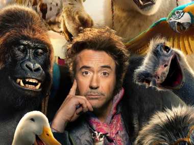 Dolittle: Robert Downey Jr is surrounded by his furry friends in first look poster of upcoming film Dolittle: Robert Downey Jr is surrounded by his furry friends in first look poster of upcoming film