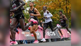 Kenya's Eliud Kipchoge makes history in Vienna, becomes first man to complete marathon under two-hour mark