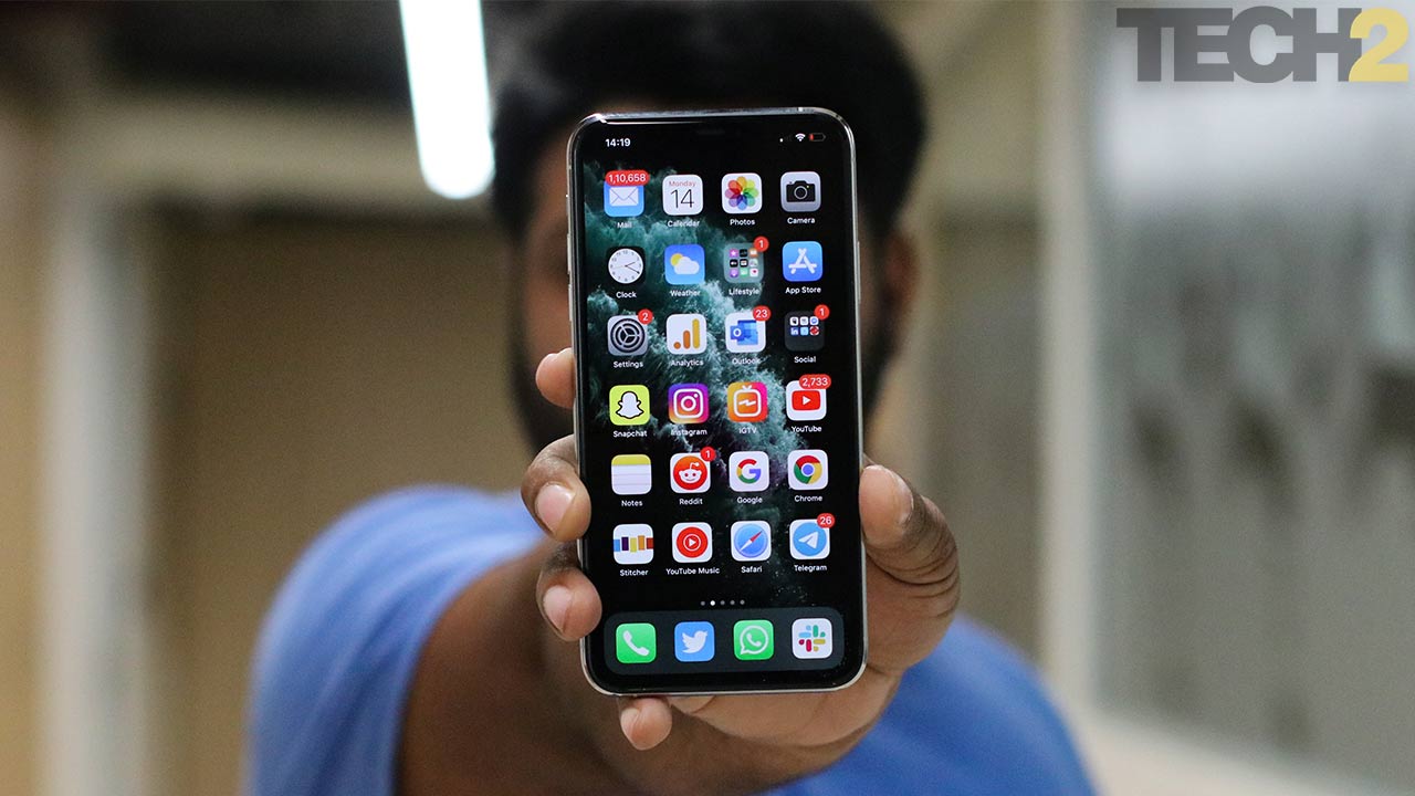 Apple iPhone 11 Pro Max comes with a 6.5-inch OLED display. Image: tech2