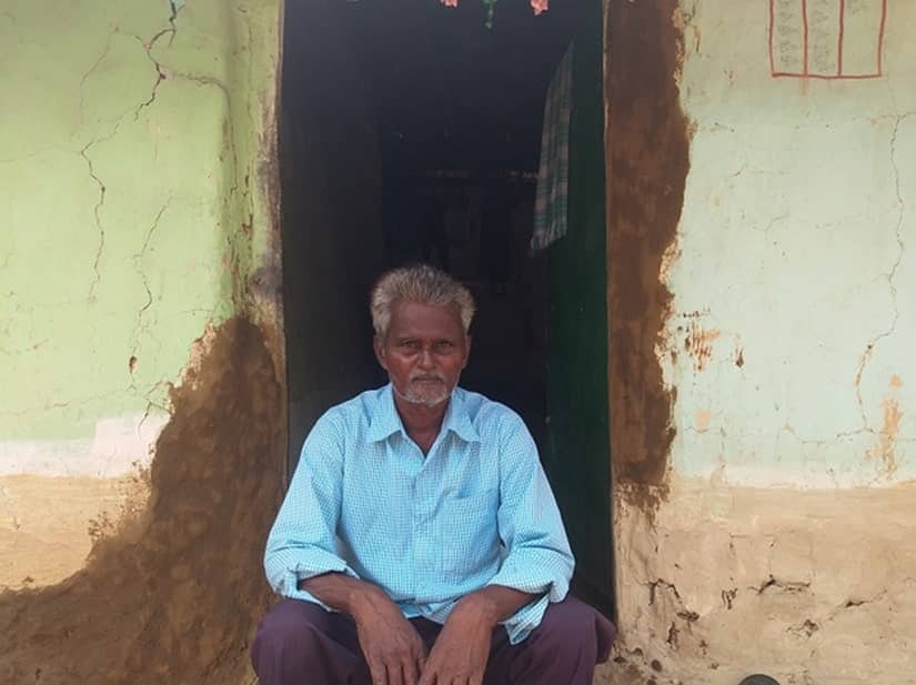 Sarpanch of Sitarampeth village in Warora constituency, Rambhau Dhande. Natasha Trivedi/ Firstpost