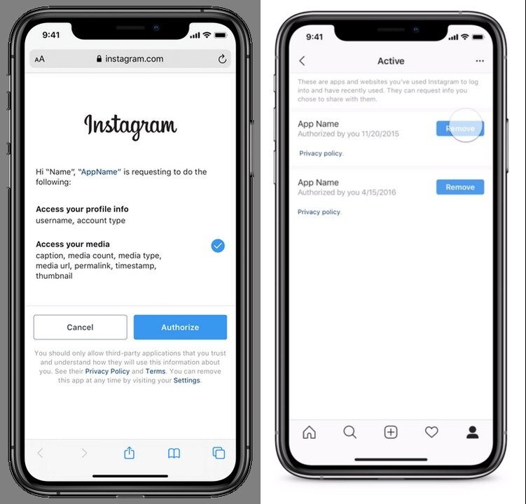 Instagram is rolling out new features to improve user privacy. Image: Instagram
