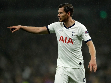 Champions League: Tottenham defender Jan Vertonghen 'ashamed' after heavy 7-2 loss to Bayern Munich, calls upon fans for support Champions League: Tottenham defender Jan Vertonghen 'ashamed' after heavy 7-2 loss to Bayern Munich, calls upon fans for support