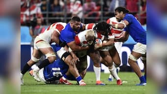 Rugby World Cup 2019: Japan beat Samoa to top Pool A, stay on course for quarter-finals spot with three wins out of three