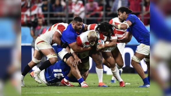 Rugby World Cup 2019: Japan beat Samoa to top Pool A, stay on course for quarter-finals spot with three wins out of three