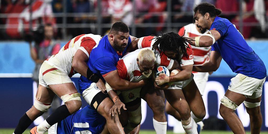 Rugby World Cup 2019: Japan beat Samoa to top Pool A, stay on course ...