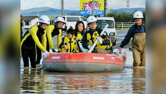Typhoon Hagibis in Japan: Landslides, raging rivers leave 33 dead; over 3 lakh homes without electricity