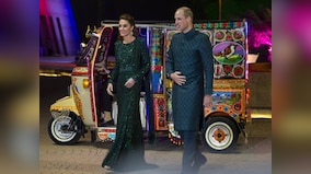 UK royals don traditional attire in shades of green during Pakistan visit; Kate Middleton's kurtas evoke memories of Princess Diana