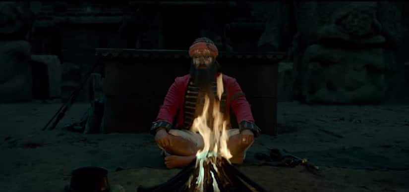 Saif Ali Khan in Laal Kaptaan. YouTube