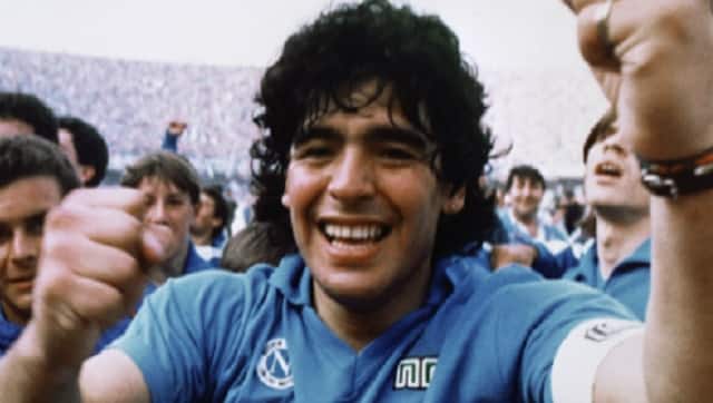 A still from Diego Maradona. YouTube