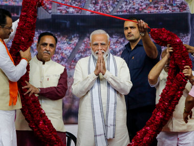 Narendra Modi in Ahmedabad: PM asserts India's global stature rising, says world leaders gave Mahatma Gandhi 'real tribute' at UN Narendra Modi in Ahmedabad: PM asserts India's global stature rising, says world leaders gave Mahatma Gandhi 'real tribute' at UN