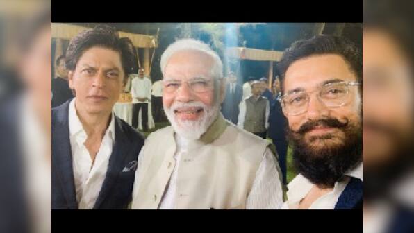 Shah Rukh Khan, Aamir Khan, other Bollywood celebs meet Narendra Modi to pay tribute to Mahatma Gandhi on his 150th birth anniversary