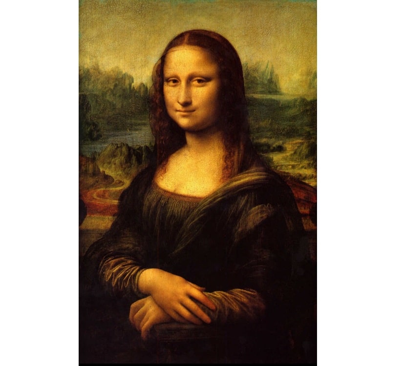 The eyes of Mona Lisa do not - Leonardo da Vinci 500