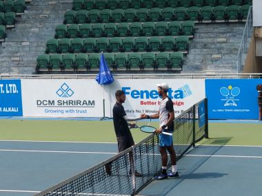 National Tennis Championships 2019: Niki Poonacha's aggressive play, change in approach script turnaround win over Dalwinder Singh National Tennis Championships 2019: Niki Poonacha's aggressive play, change in approach script turnaround win over Dalwinder Singh