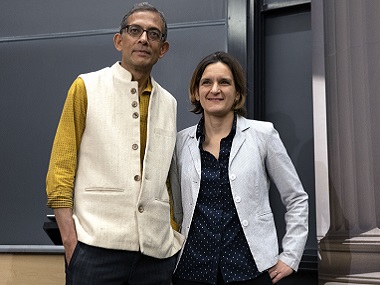 Nobel laureates Abhijit Banerjee, wife Esther Duflo say it is time to expand tax base; advocate introduction of wealth tax in India Nobel laureates Abhijit Banerjee, wife Esther Duflo say it is time to expand tax base; advocate introduction of wealth tax in India