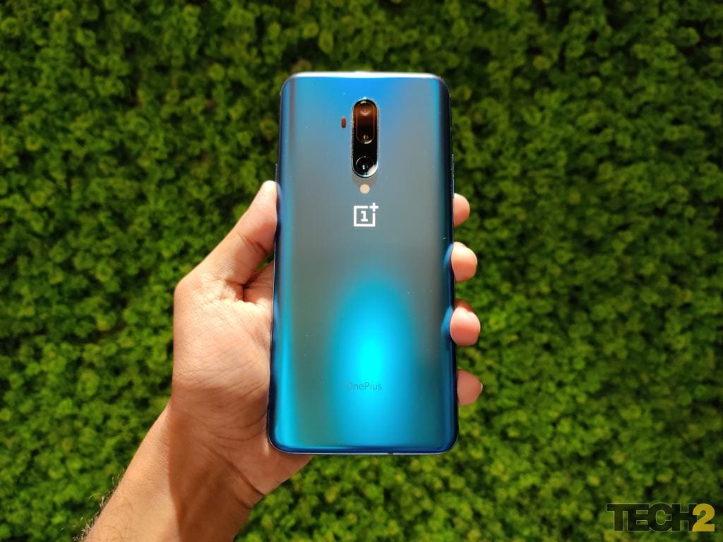 OnePlus 7T Pro launched at a price of Rs 53,999. Image: tech2/Abhijit Dey.