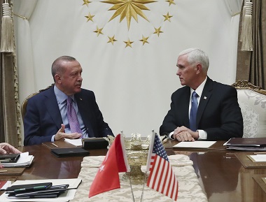 US, Turkey agree to 5-day ceasefire in Syria to allow Kurdish forces to withdraw from safe zone along border US, Turkey agree to 5-day ceasefire in Syria to allow Kurdish forces to withdraw from safe zone along border