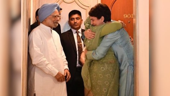 'Overdue hug from Sheikh Hasina ji': Priyanka Gandhi Vadra meets Bangladesh PM, calls her a great inspiration