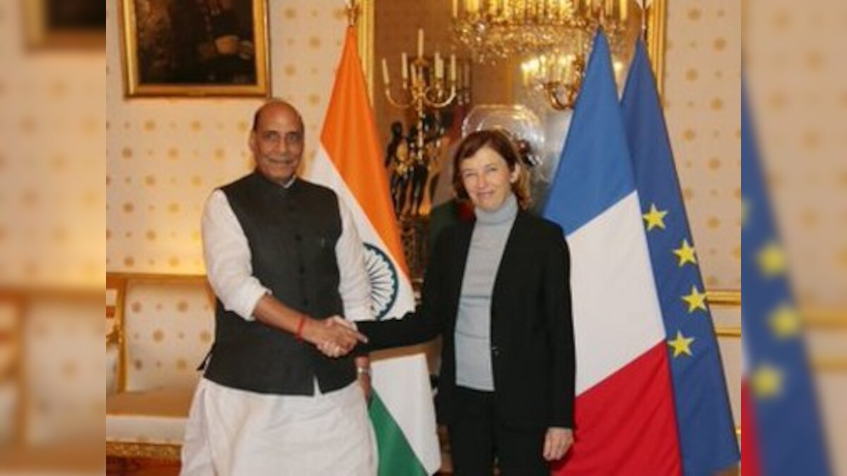 Rajnath Singh in France: Day after receiving first Rafale jet, defence minister hails 'new high' in bilateral co-operation