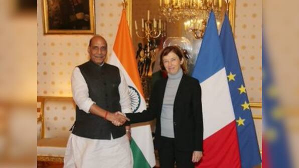 Rajnath Singh in France: Day after receiving first Rafale jet, defence minister hails 'new high' in bilateral co-operation