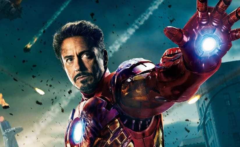 Robert Downey Jr as Iron Man. Image from Twitter