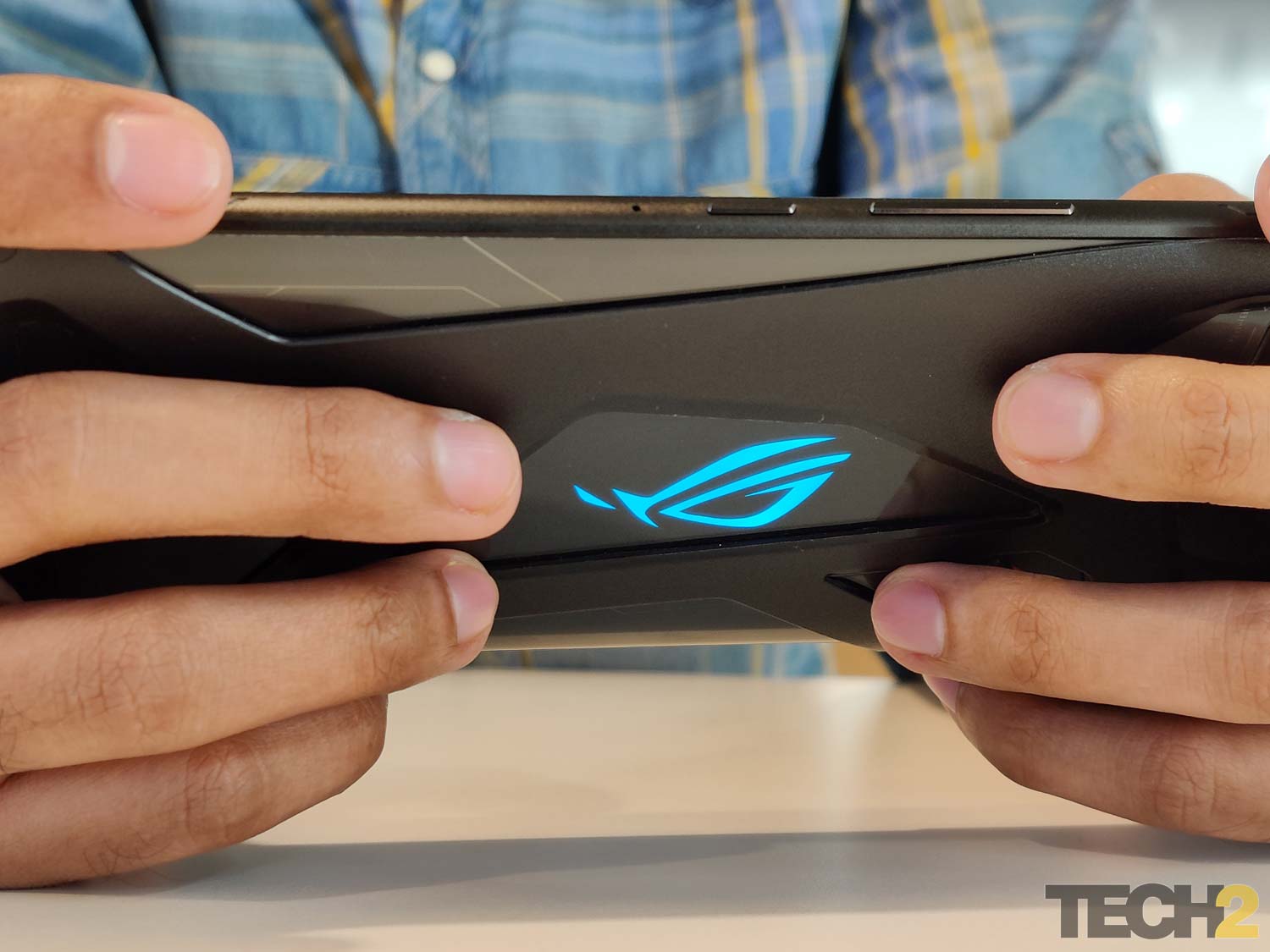 If you're looking for a gaming smartphone, the Asus ROG Phone II could be your best choice. Image: tech2/Abhijit Dey.